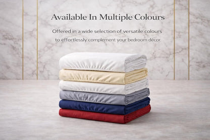 Polycotton Fitted Sheet 25cm Deep – Soft Easy Care Bedding | Night Zone