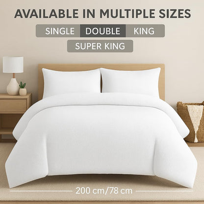 Teddy Fleece Duvet Cover Set – Soft Warm Teddy Bear Bedding | Night Zone