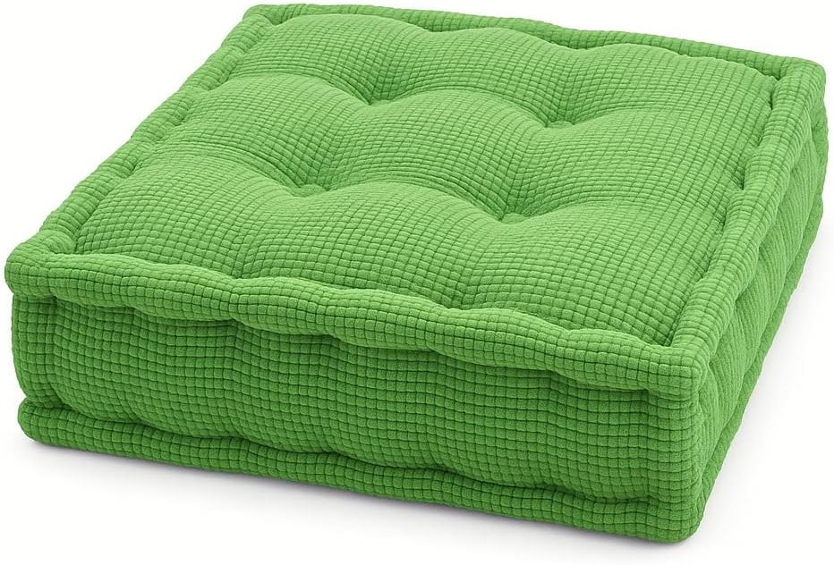 Square Fleece Booster Seat Pad 10cm Thick – Soft Chair Cushion for Extra Comfort | Night Zone