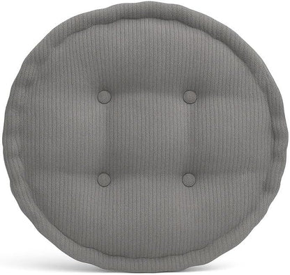 Round Fleece Booster Seat Pad 10cm Thick – Soft Chair Cushion for Extra Comfort | Night Zone