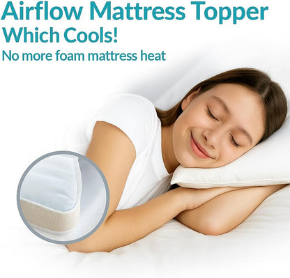 Air Flow Mattress Topper 5cm – Hotel Quality Extra Comfort Bedding | Night Zone