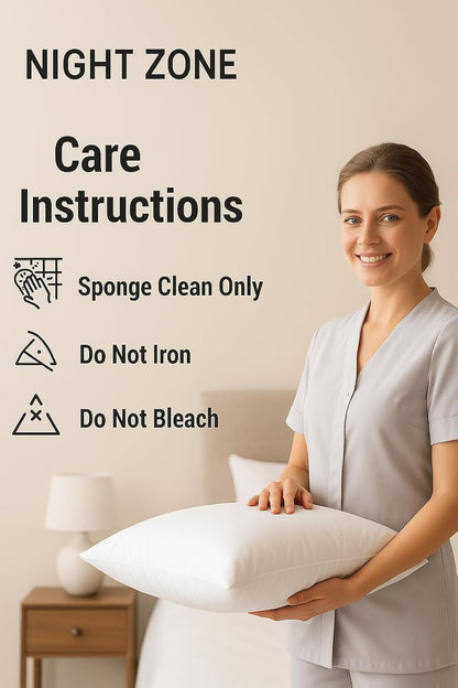 Cushion Inner Pads Pack of 2 – Square Cushion Insert Fillers | Night Zone