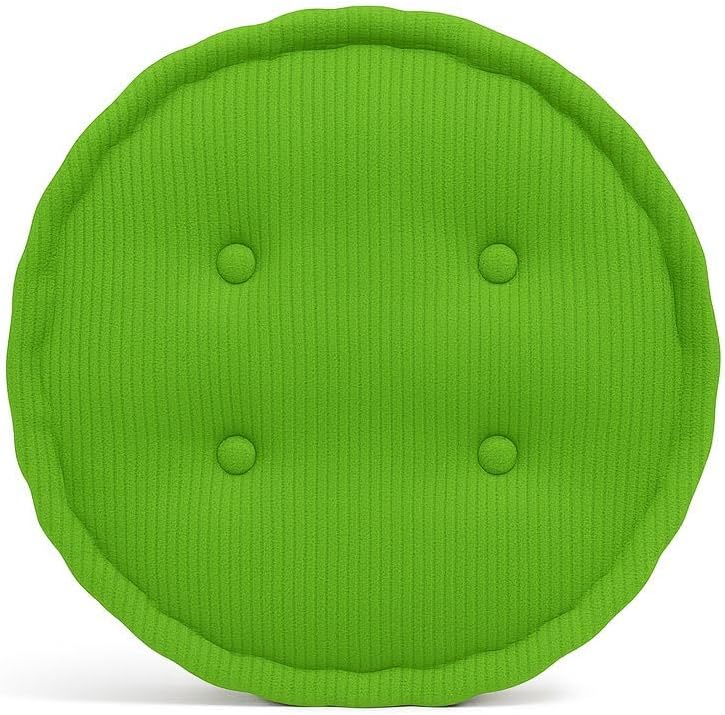 Round Fleece Booster Seat Pad 10cm Thick – Soft Chair Cushion for Extra Comfort | Night Zone