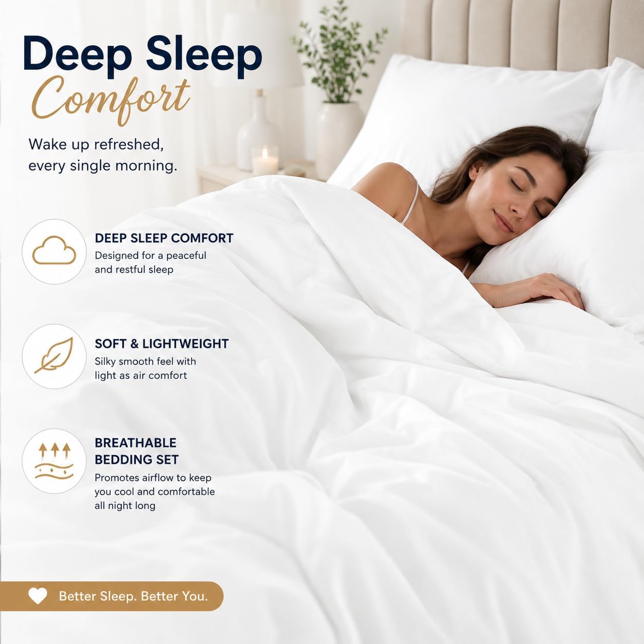 Microfibre Duvet Cover Set – Ultra Soft Easy Care Bedding | Night Zone