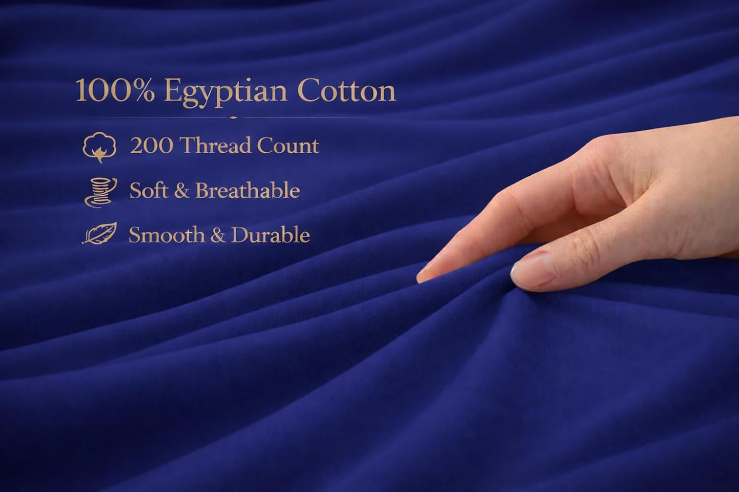 Flat Sheet 100% Egyptian Cotton 200 Thread Count Hotel Quality