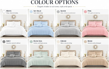 Microfibre Duvet Cover Set – Ultra Soft Easy Care Bedding | Night Zone