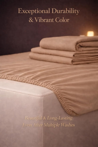 Microfibre Fitted Sheet 25cm Deep – Soft Easy Care Bedding | Night Zone