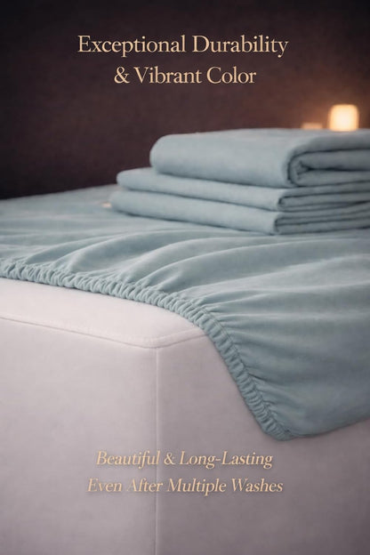 Microfibre Fitted Sheet 25cm Deep – Soft Easy Care Bedding | Night Zone