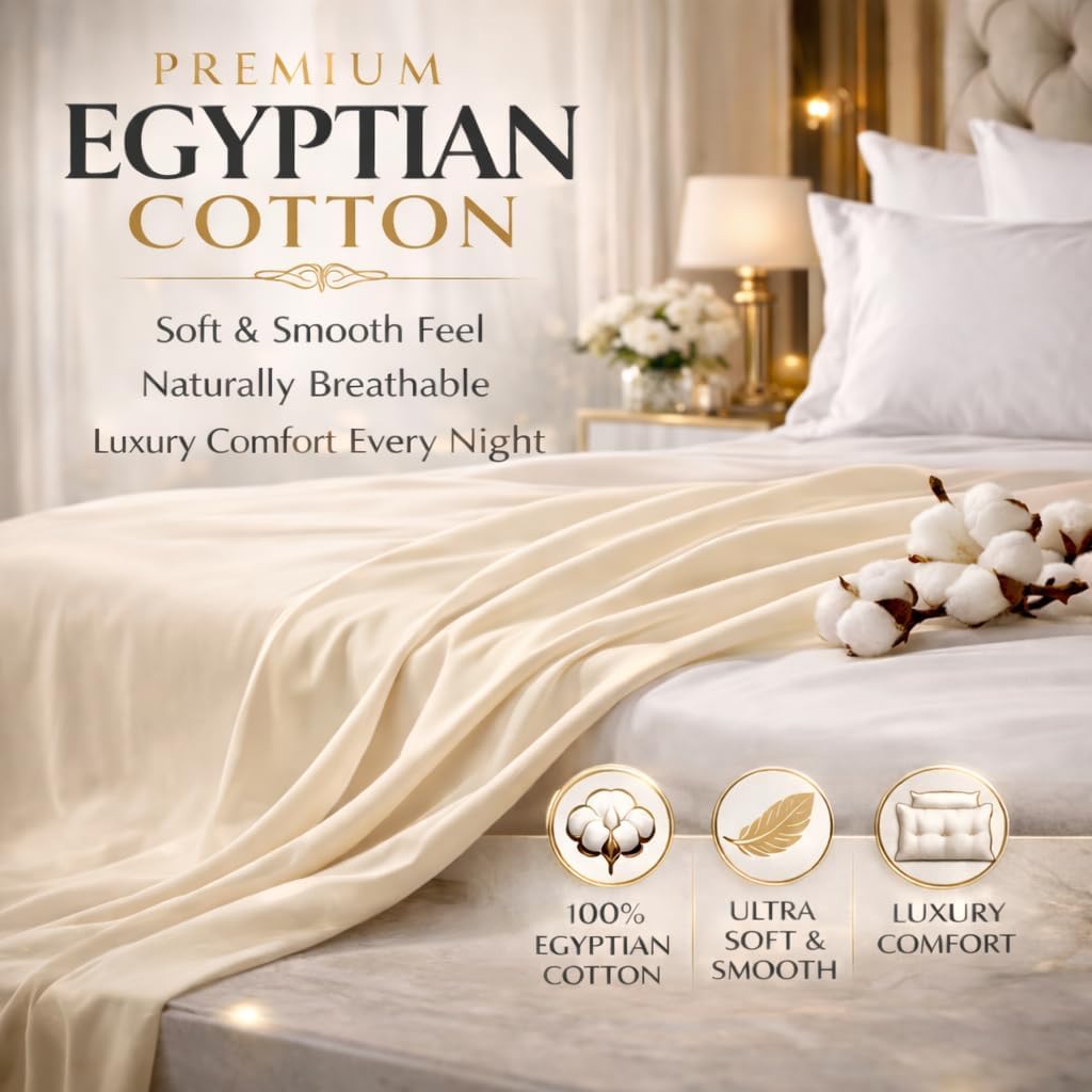 Flat Bed Sheet 400 Thread Count 100% Egyptian Cotton Flat Sheet