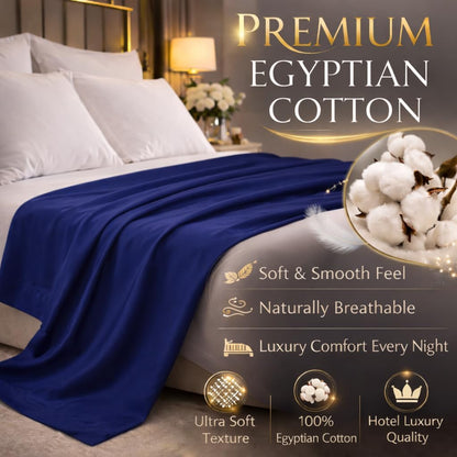 Flat Sheet 100% Egyptian Cotton 200 Thread Count Hotel Quality