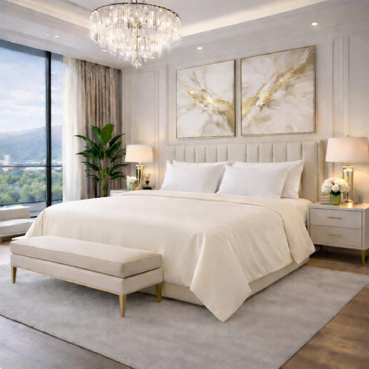 800 Thread Count Egyptian Cotton Flat Sheet – Hotel Quality Luxury Bedding | Night Zone