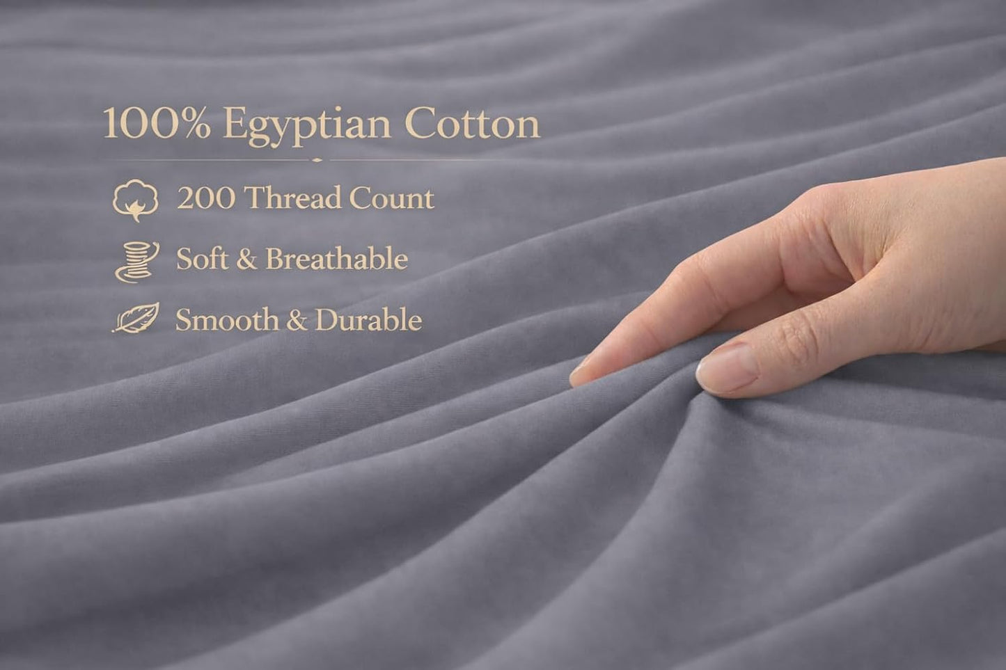 Flat Sheet 100% Egyptian Cotton 200 Thread Count Hotel Quality