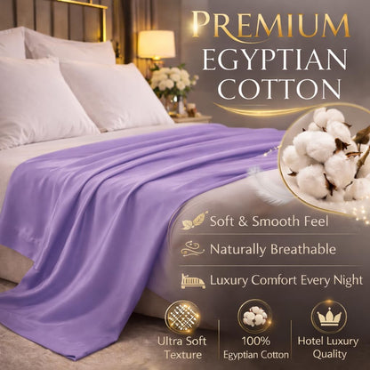 Flat Sheet 100% Egyptian Cotton 200 Thread Count Hotel Quality