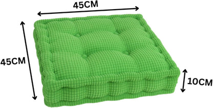 Square Fleece Booster Seat Pad 10cm Thick – Soft Chair Cushion for Extra Comfort | Night Zone