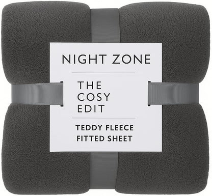 Teddy Fleece Fitted Sheet 30cm Deep – Extra Deep Teddy Bear Bedding | Night Zone