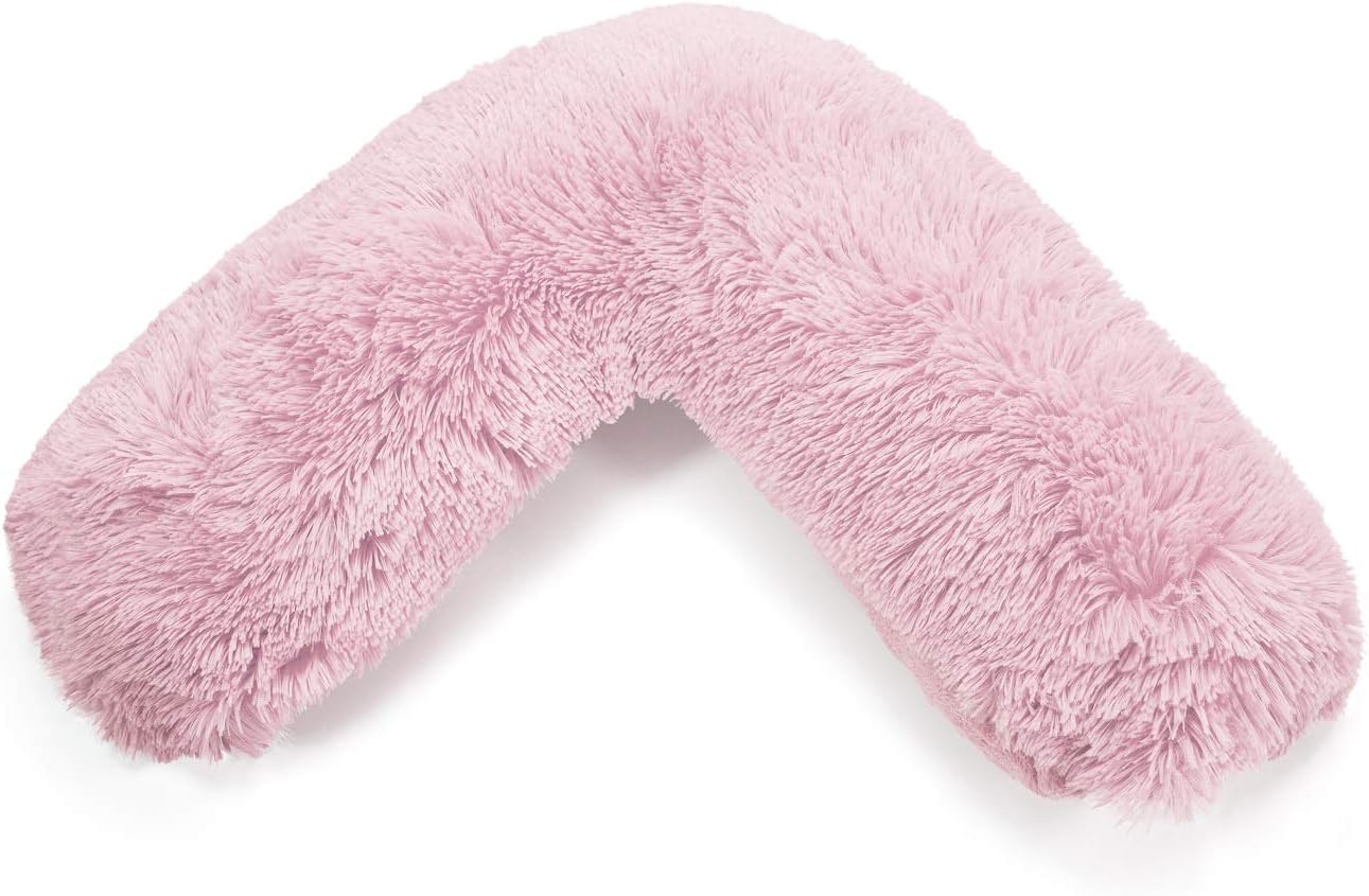 Cuddles V Shaped Pillow with Case or V Pillowcase Only – Orthopaedic Support Cushion | Night Zone