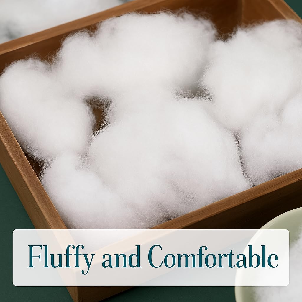 Hollow Fibre Stuffing Filling – Soft Polyester Filling for Toys, Pillows & Cushions | Night Zone