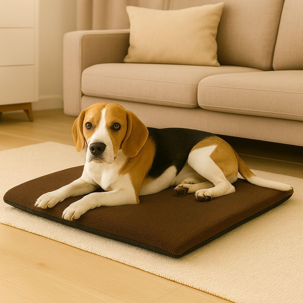 Fleece Pet Mat Washable Dog & Cat Bed – Super Soft Pet Cushion | Night Zone