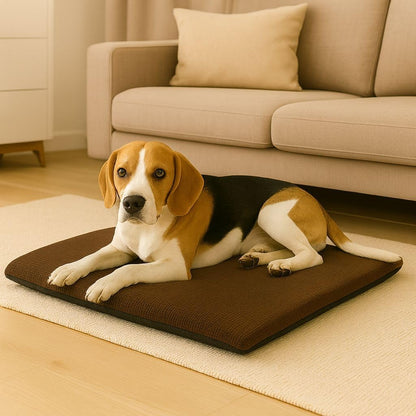 Fleece Pet Mat Washable Dog & Cat Bed – Super Soft Pet Cushion | Night Zone