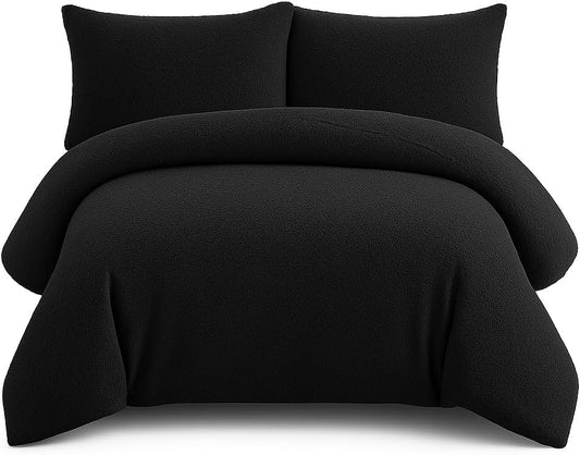 Teddy Fleece Duvet Cover Set – Soft Warm Teddy Bear Bedding | Night Zone
