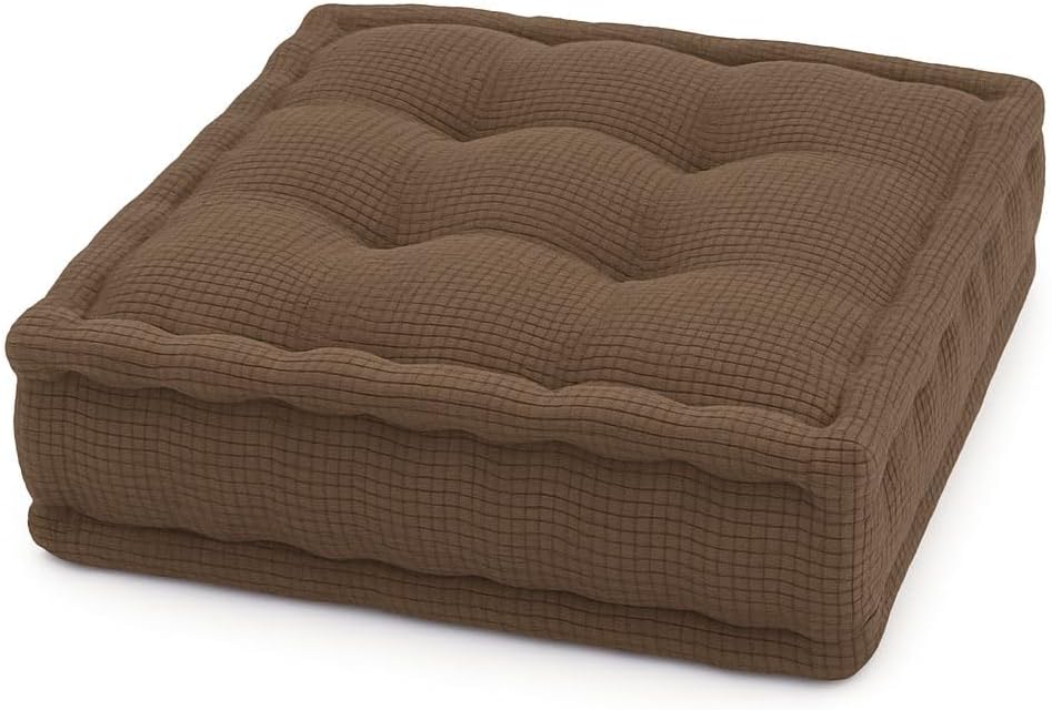 Square Fleece Booster Seat Pad 10cm Thick – Soft Chair Cushion for Extra Comfort | Night Zone