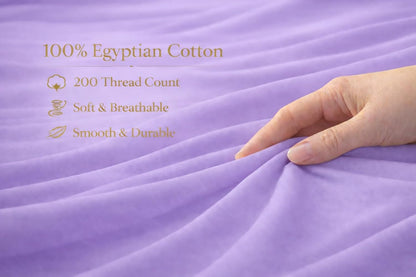 Flat Sheet 100% Egyptian Cotton 200 Thread Count Hotel Quality