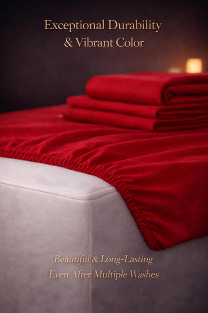 Microfibre Fitted Sheet 25cm Deep – Soft Easy Care Bedding | Night Zone