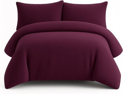 Teddy Fleece Duvet Cover Set – Soft Warm Teddy Bear Bedding | Night Zone