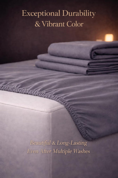 Microfibre Fitted Sheet 25cm Deep – Soft Easy Care Bedding | Night Zone