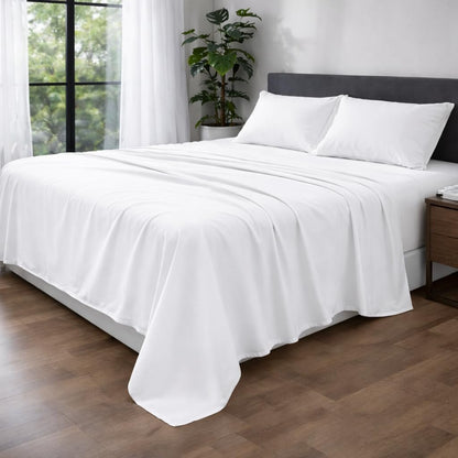 Microfibre Flat Sheet – Ultra Soft Breathable Easy Care Durable Bed Sheet | Night Zone