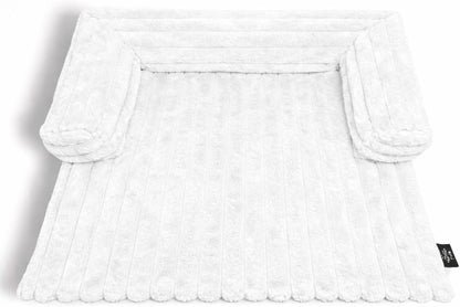Waterproof Ribbed Plush Pet Bed – Cord Sofa Dog & Cat Bed with Raised Sides | Night Zone