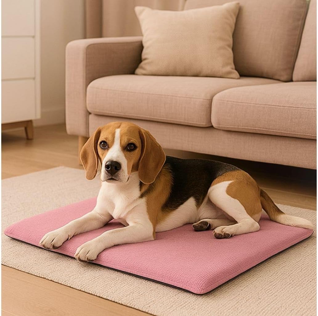 Fleece Pet Mat Washable Dog & Cat Bed – Super Soft Pet Cushion | Night Zone