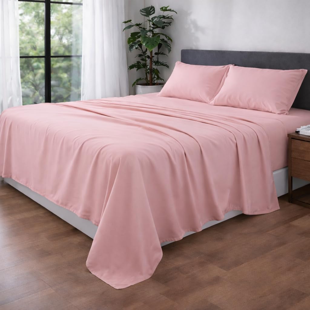 Microfibre Flat Sheet – Ultra Soft Breathable Easy Care Durable Bed Sheet | Night Zone