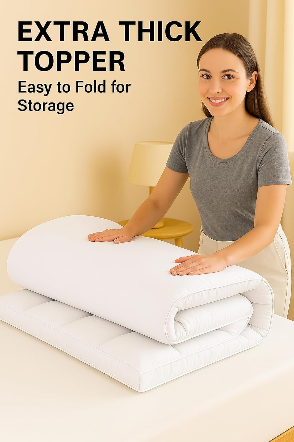 Duck Feather Mattress Topper 7cm – Luxury Hotel Quality Comfort | Night Zone