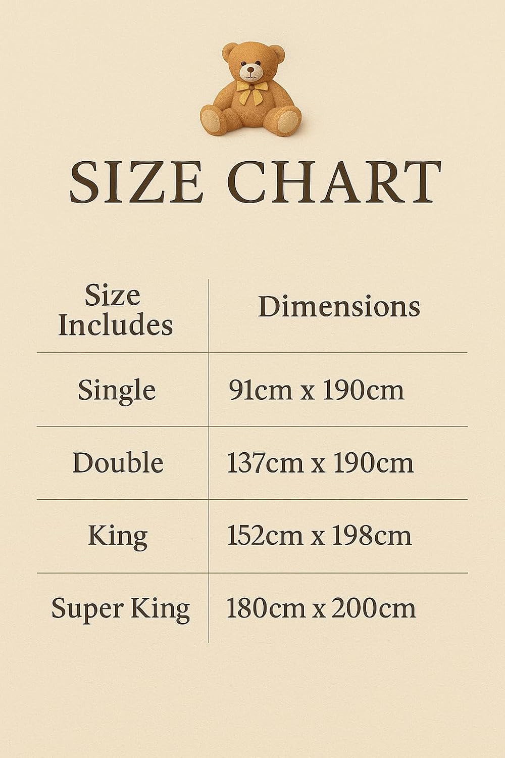 Teddy Fleece Fitted Sheet 30cm Deep – Extra Deep Teddy Bear Bedding | Night Zone