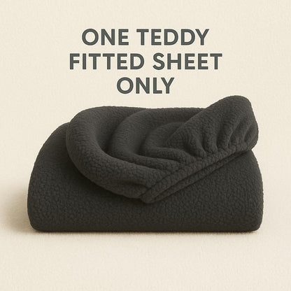 Teddy Fleece Fitted Sheet 30cm Deep – Extra Deep Teddy Bear Bedding | Night Zone