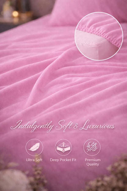 Microfibre Fitted Sheet 25cm Deep – Soft Easy Care Bedding | Night Zone
