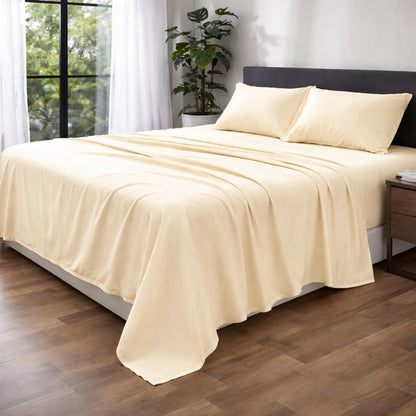 Microfibre Flat Sheet – Ultra Soft Breathable Easy Care Durable Bed Sheet | Night Zone