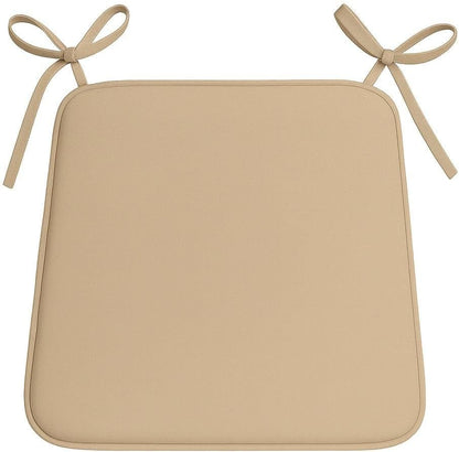 Multicolour Square Chair Seat Pads 38x38cm – 3cm Thick Cushions with Ties | Night Zone