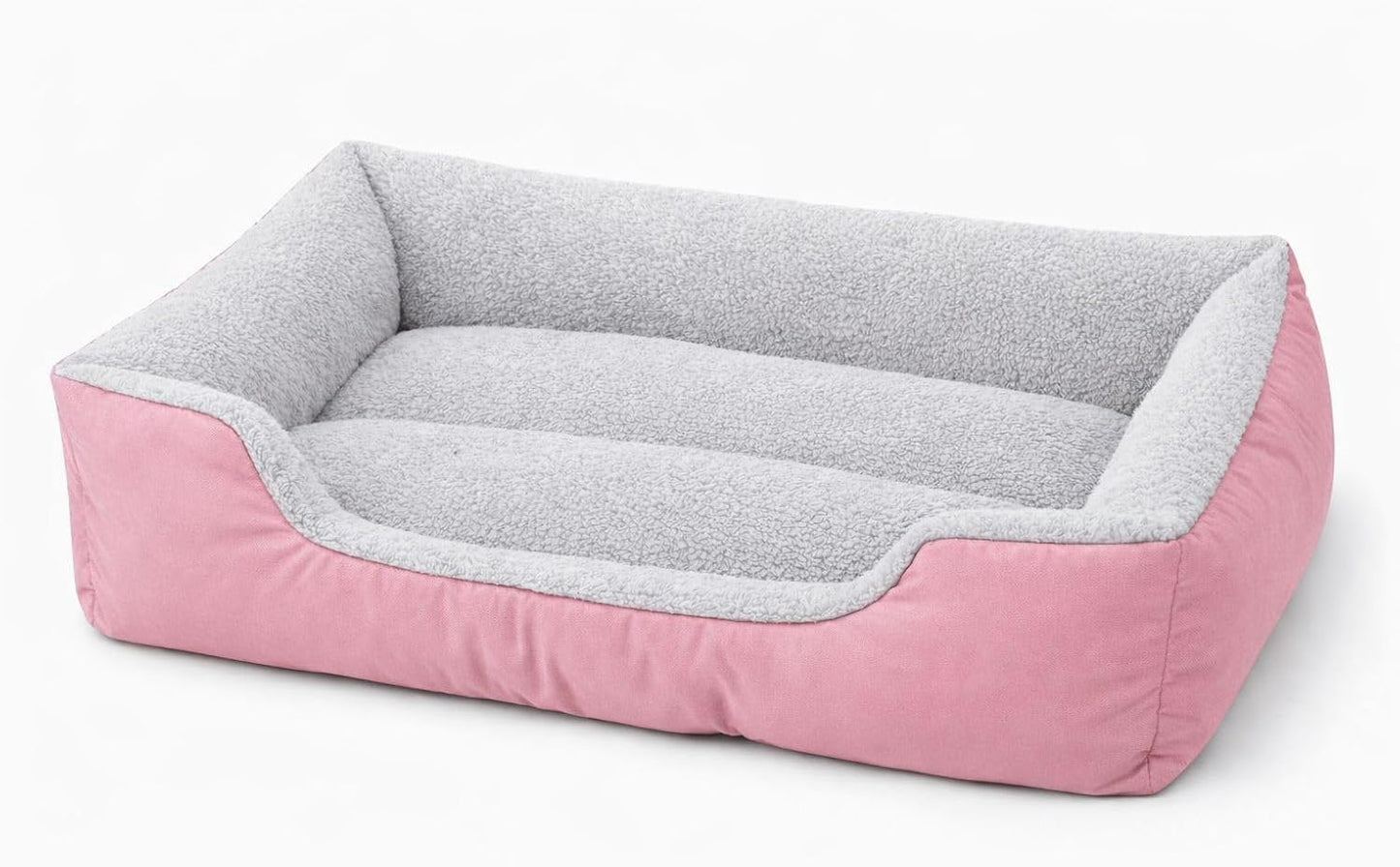 Luxury Orthopaedic Dog Bed Sofa – Plush Pet Basket with Raised Support Sides | Night Zone