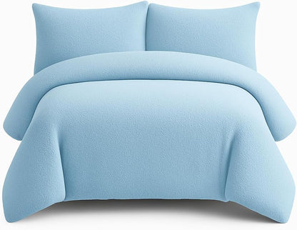 Teddy Fleece Duvet Cover Set – Soft Warm Teddy Bear Bedding | Night Zone
