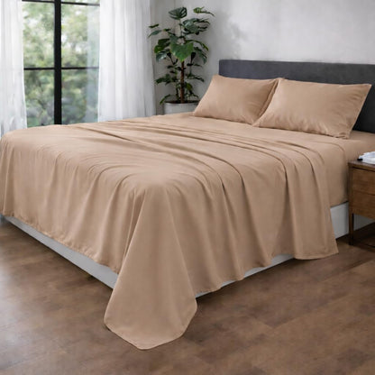 Microfibre Flat Sheet – Ultra Soft Breathable Easy Care Durable Bed Sheet | Night Zone
