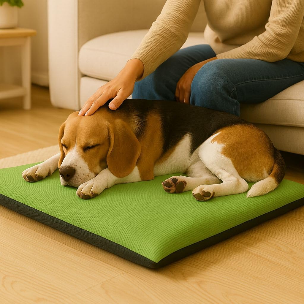 Fleece Pet Mat Washable Dog & Cat Bed – Super Soft Pet Cushion | Night Zone