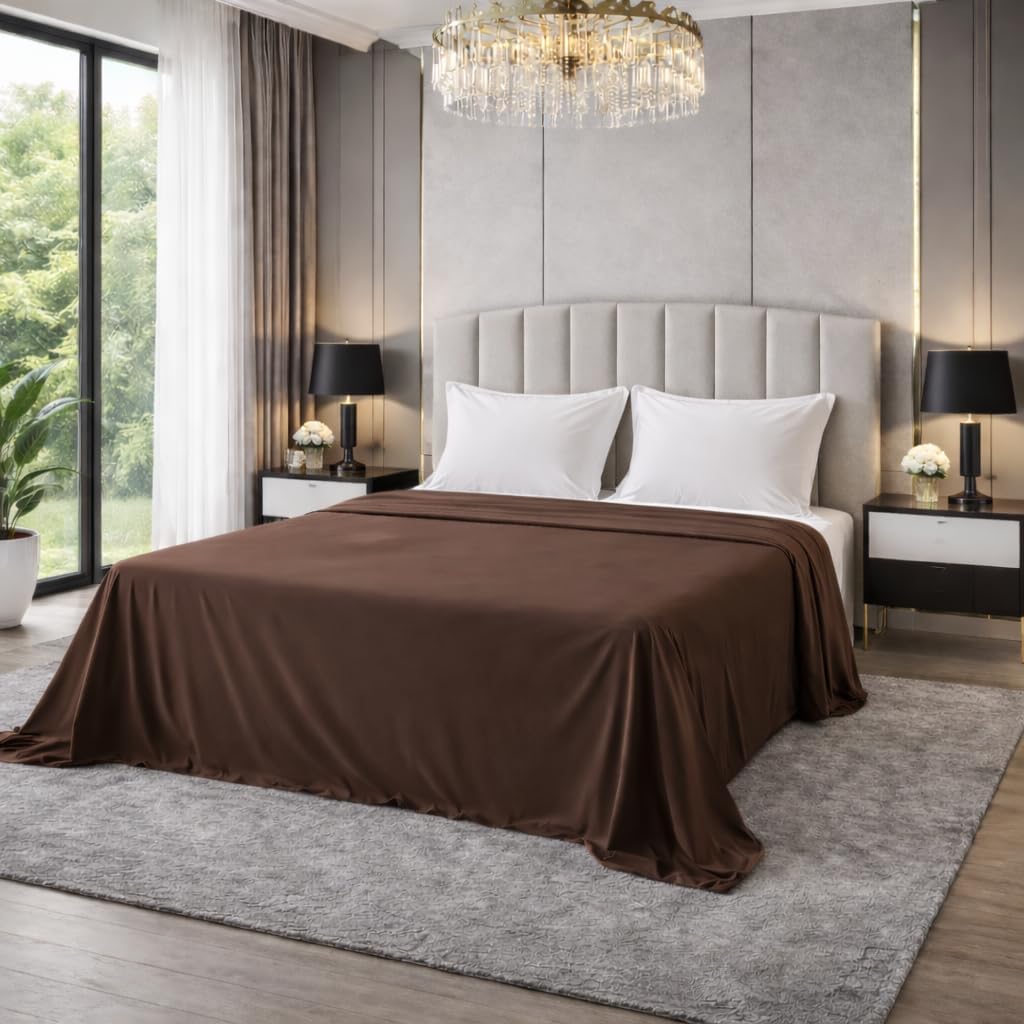 Polycotton Flat Sheet – Soft Easy Care Bed Linen | Night Zone