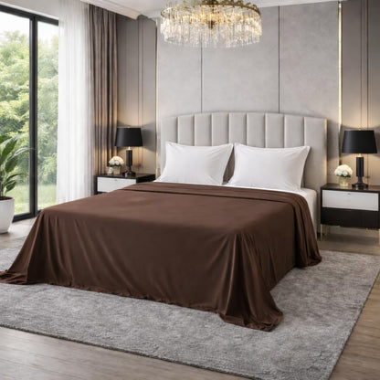 Polycotton Flat Sheet – Soft Easy Care Bed Linen | Night Zone