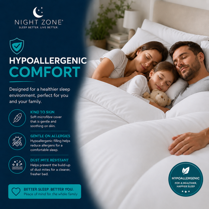 Microfibre Duvet – Super Soft Lightweight Warm Duvet | Night Zone
