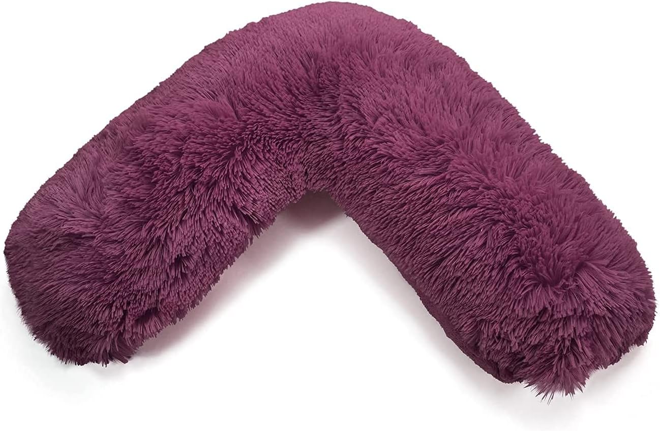 Cuddles V Shaped Pillow with Case or V Pillowcase Only – Orthopaedic Support Cushion | Night Zone