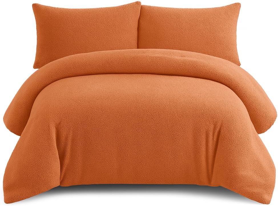 Teddy Fleece Duvet Cover Set – Soft Warm Teddy Bear Bedding | Night Zone
