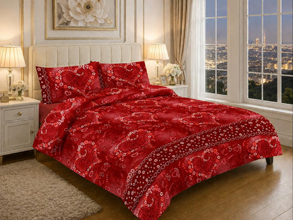 Jasmine Floral Duvet Cover Set – Soft Easy Care Printed Bedding | Night Zone