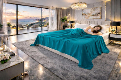 Polycotton Flat Sheet – Soft Easy Care Bed Linen | Night Zone